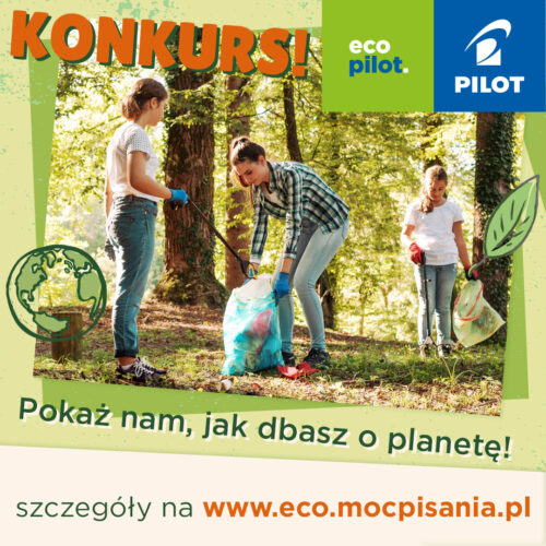 Ekologiczny konkurs dla dzieci - sprzątanie terenów zielonych.